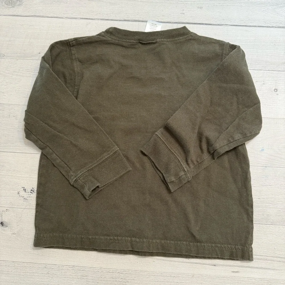 Gymboree baby dear Santa define good long sleeve‎ shirt 2T